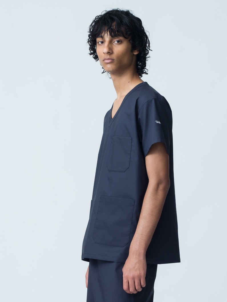 Scrub Tops（men） 詳細画像 dark navy 2