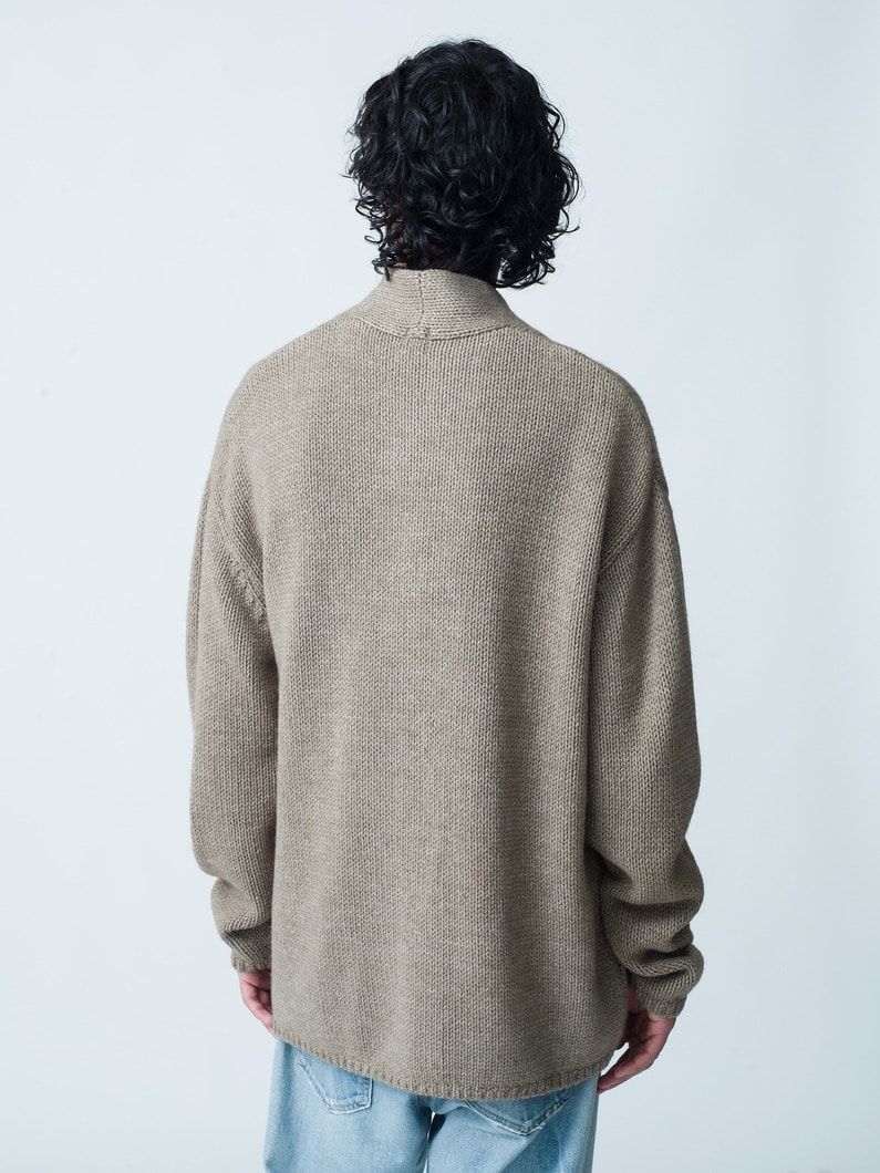 Wool Knit Cardigan 詳細画像 beige 2