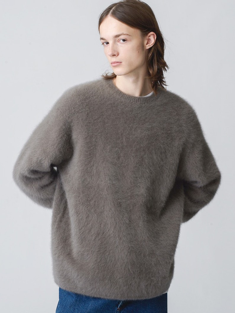 Fox Cashmere Doubleface Knit Pullover 詳細画像 khaki 1