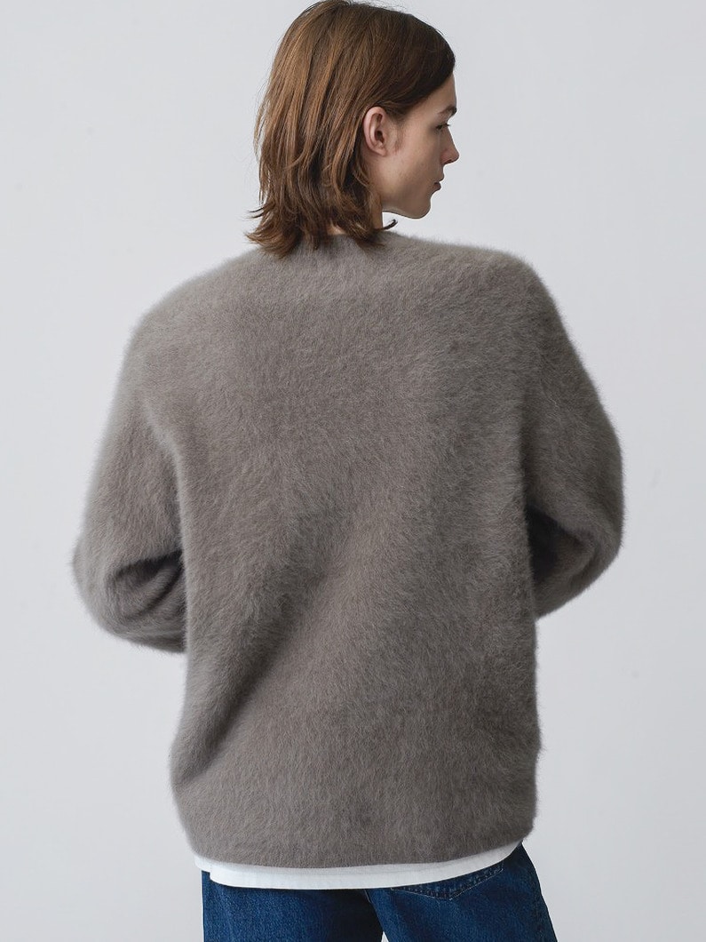 Fox Cashmere Doubleface Knit Pullover 詳細画像 khaki 2