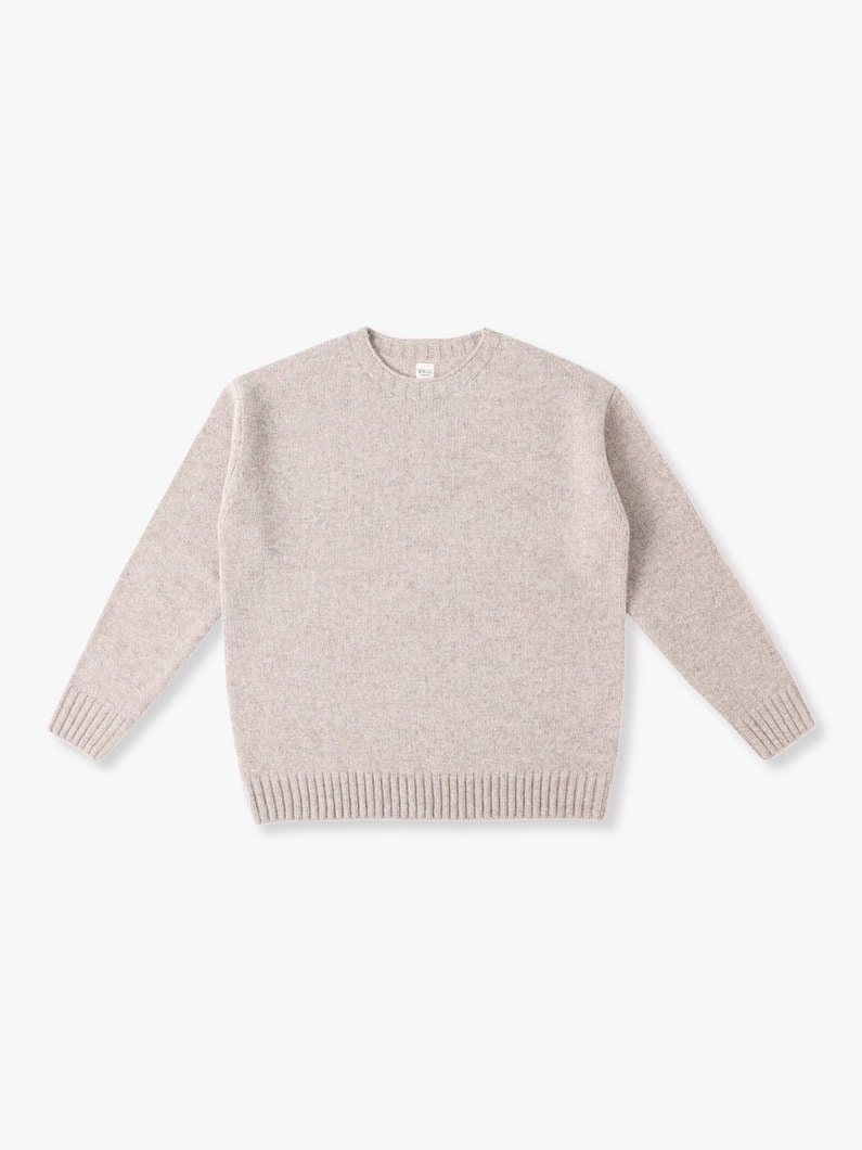 Wool Basic Knit Pullover 詳細画像 beige