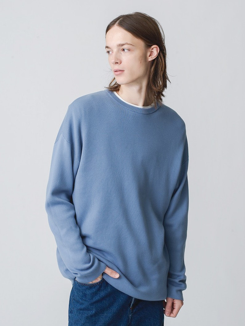 Suvin Knit Pullover | ニット 詳細画像 light blue