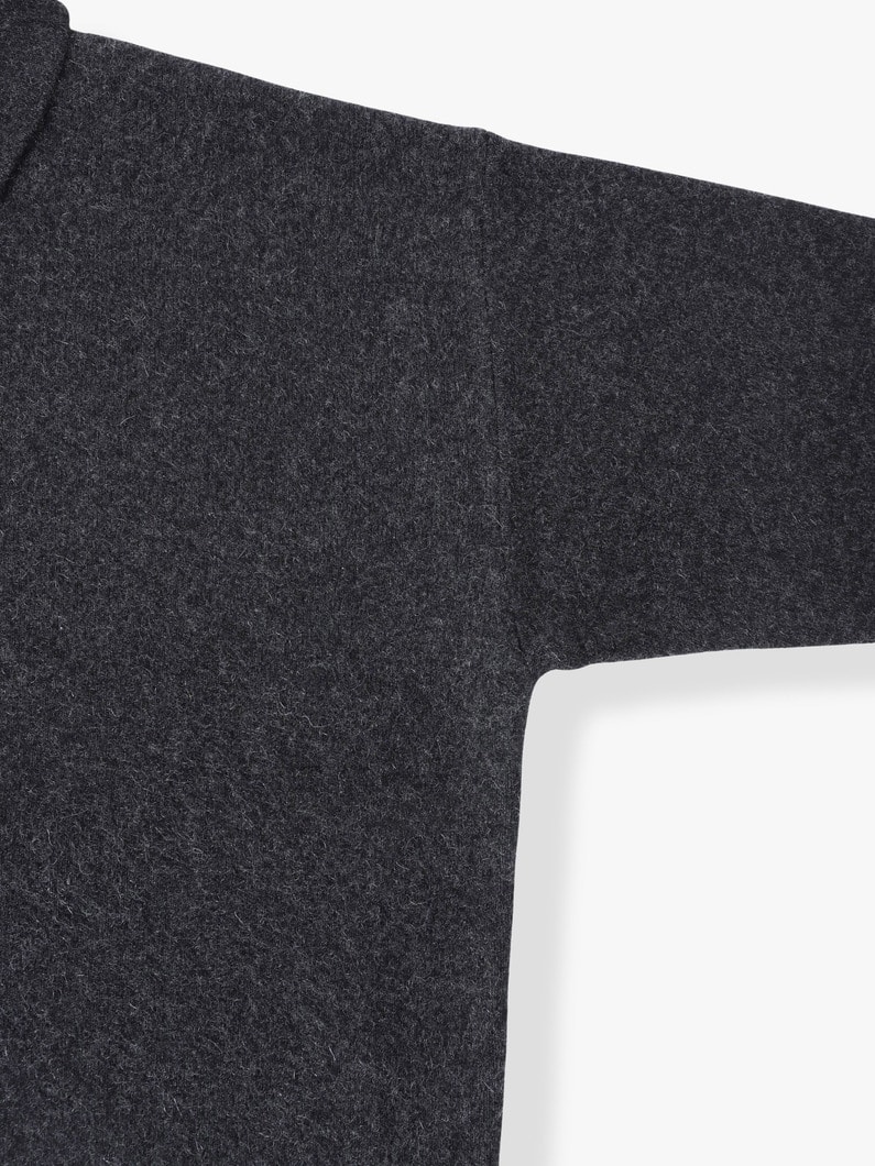 Cashmere Knit Shirt | ニット 詳細画像 charcoal gray 2