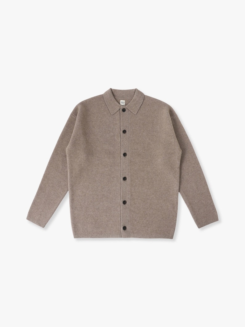 Cashmere Knit Shirt | ニット 詳細画像 beige