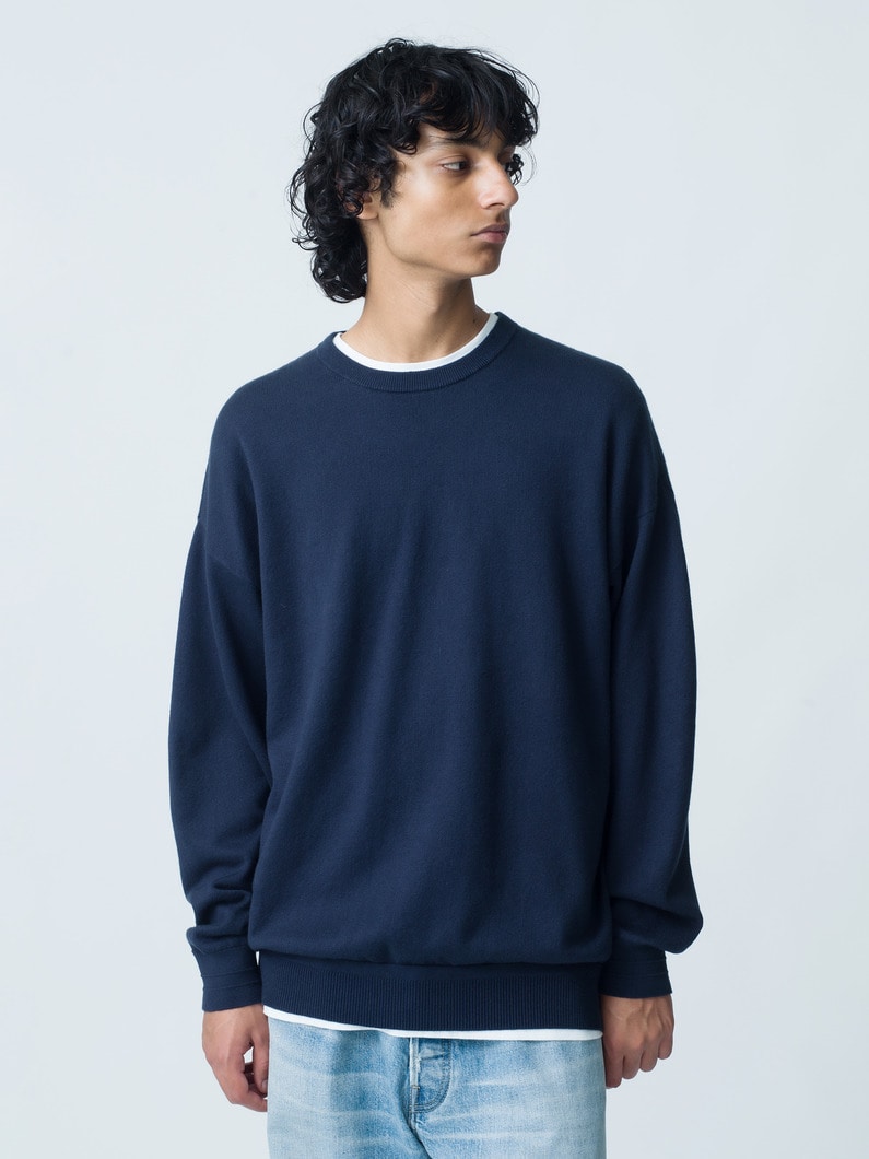 Ura Pile Pullover 詳細画像 navy 1