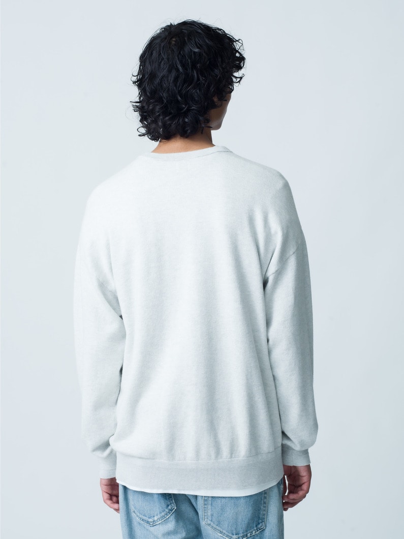 Ura Pile Pullover 詳細画像 light gray 2