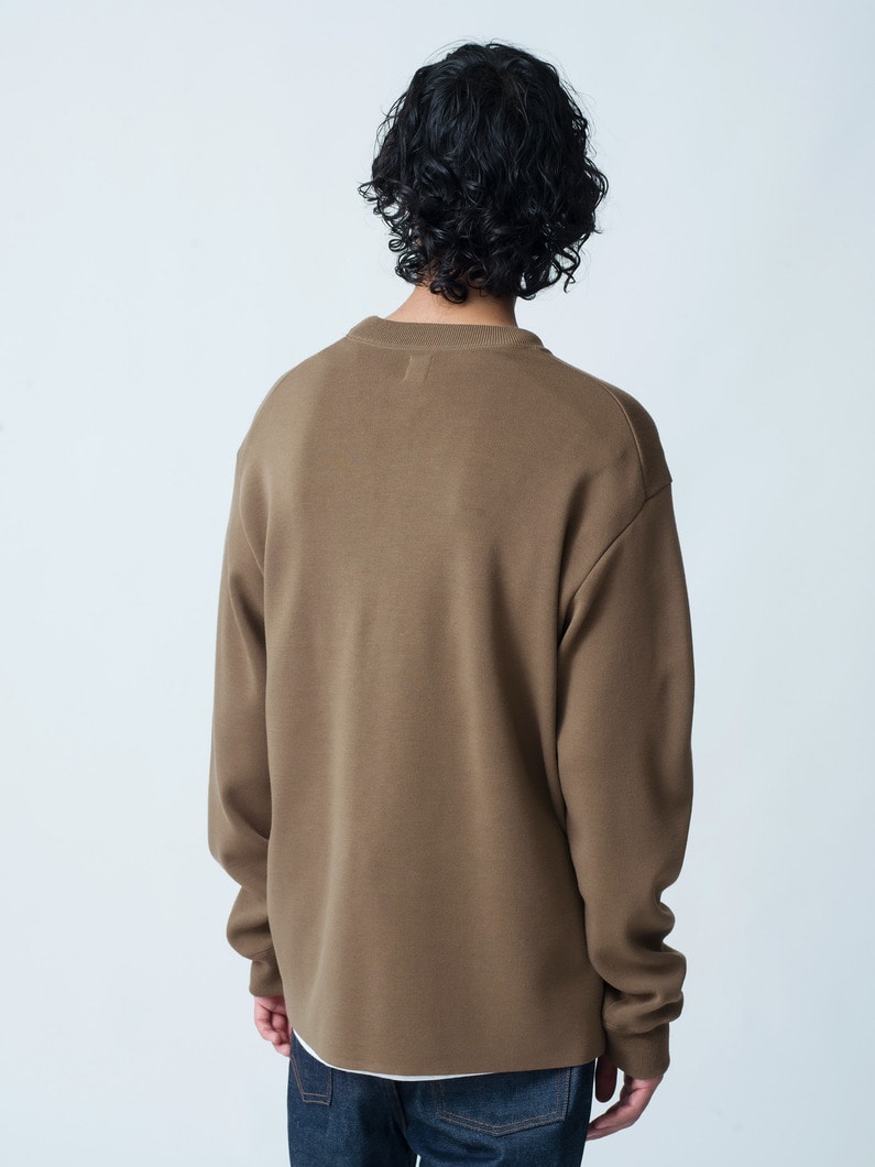 Wool Smooth Knit Pullover 詳細画像 khaki 2