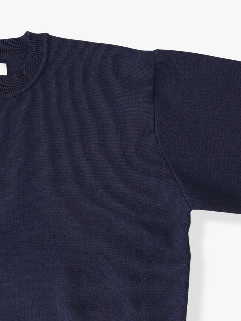 Cotton Knit Pullover 詳細画像 navy 2