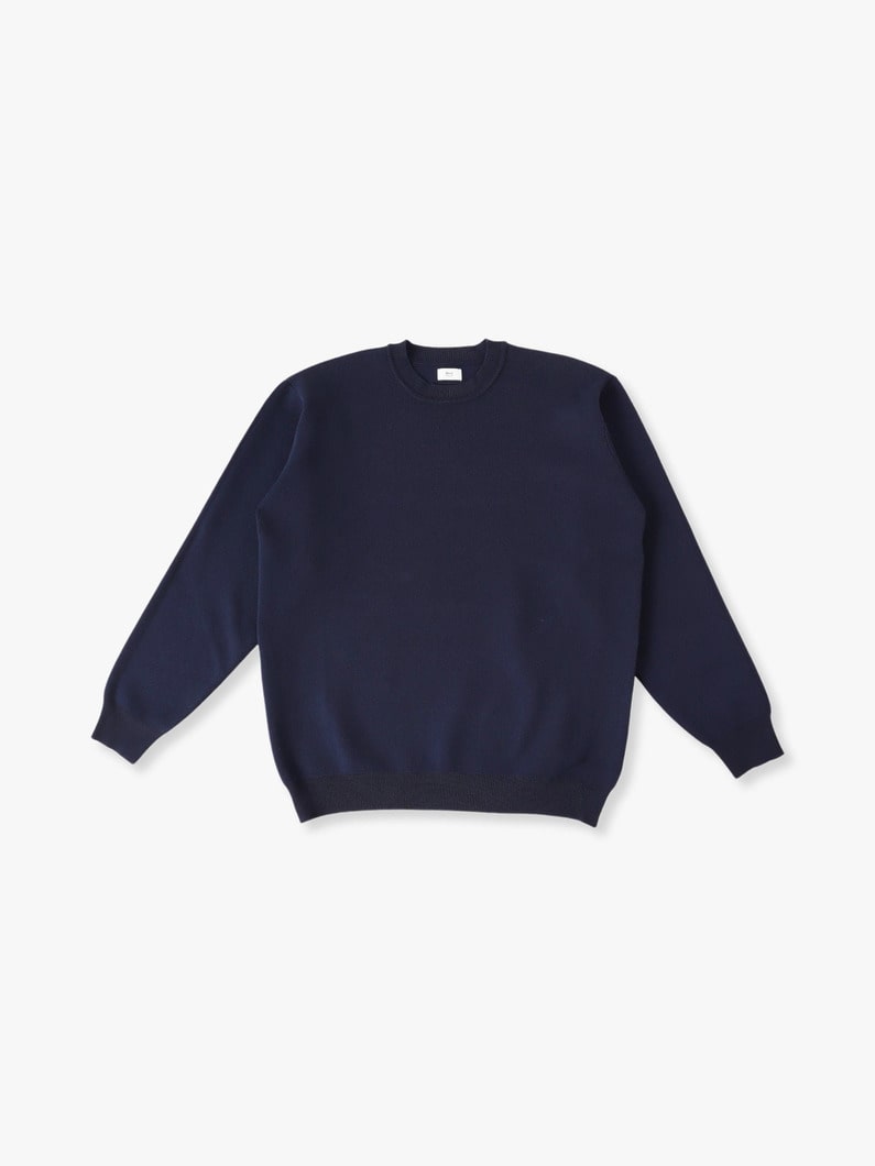 Cotton Knit Pullover 詳細画像 navy 2