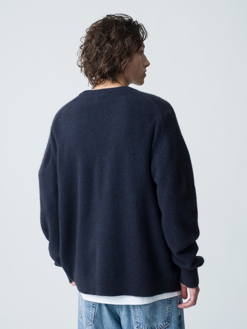 Yak Knit Cardigan | ニット 詳細画像 navy 3