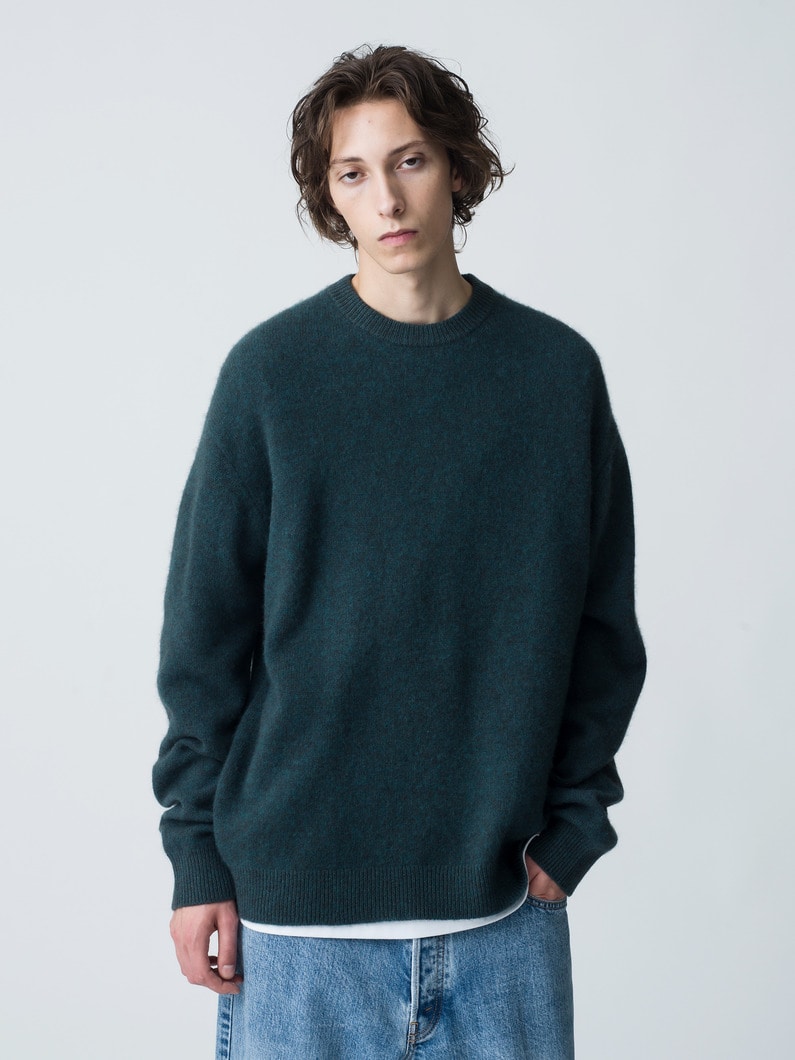 Yak Knit Pullover 詳細画像 green 1