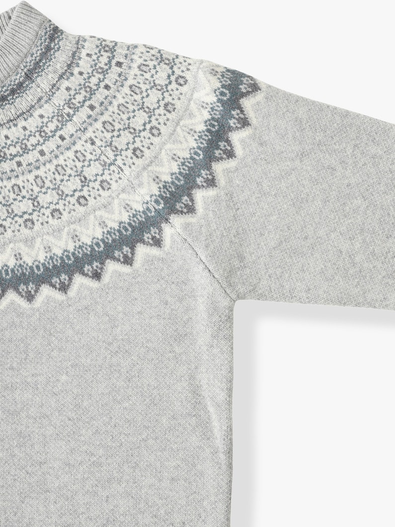 Nordic Knit Pullover（men） 詳細画像 gray 2