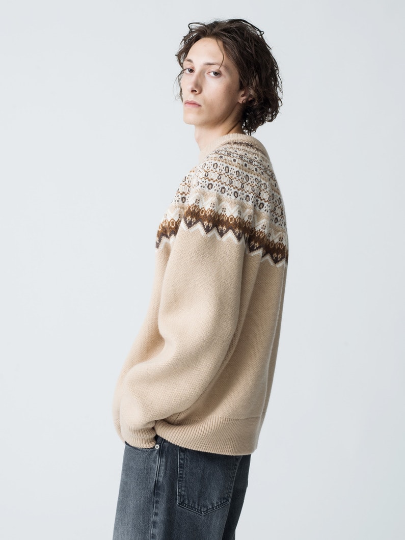 Nordic Knit Pullover（men） 詳細画像 beige 2