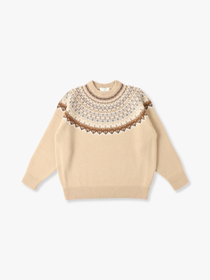 Nordic Knit Pullover（men） 詳細画像 beige 4