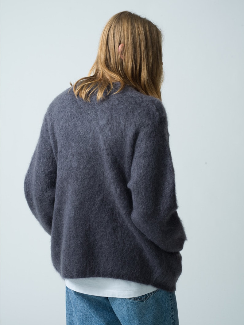 Mohair Knit Cardigan | ニット 詳細画像 gray 3