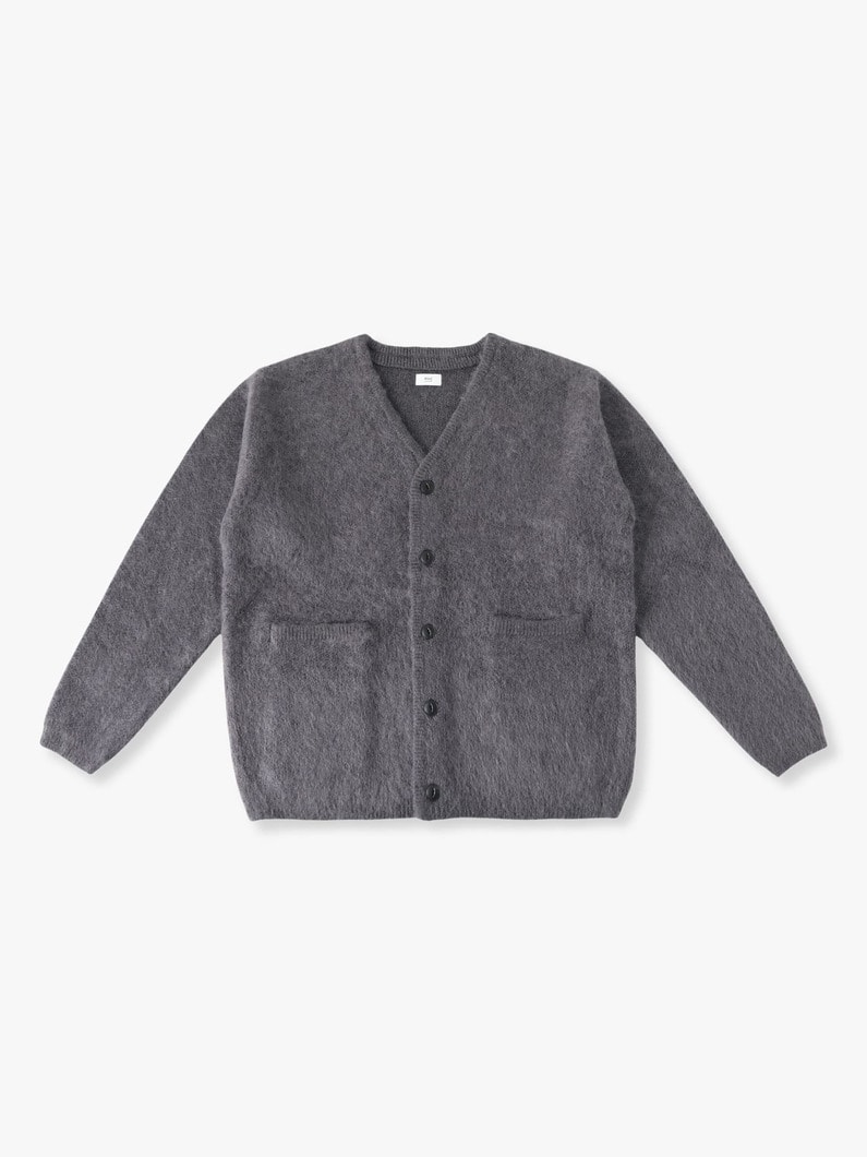 Mohair Knit Cardigan | ニット 詳細画像 gray 4