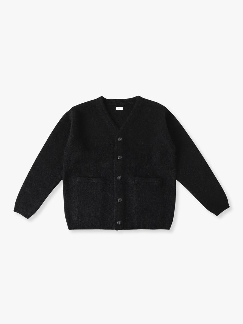 Mohair Knit Cardigan | ニット 詳細画像 black