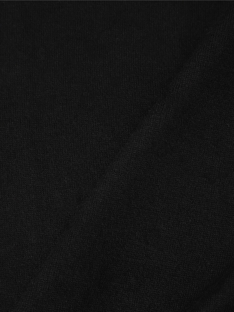 Merino Wool Knit Pullover 詳細画像 black 3