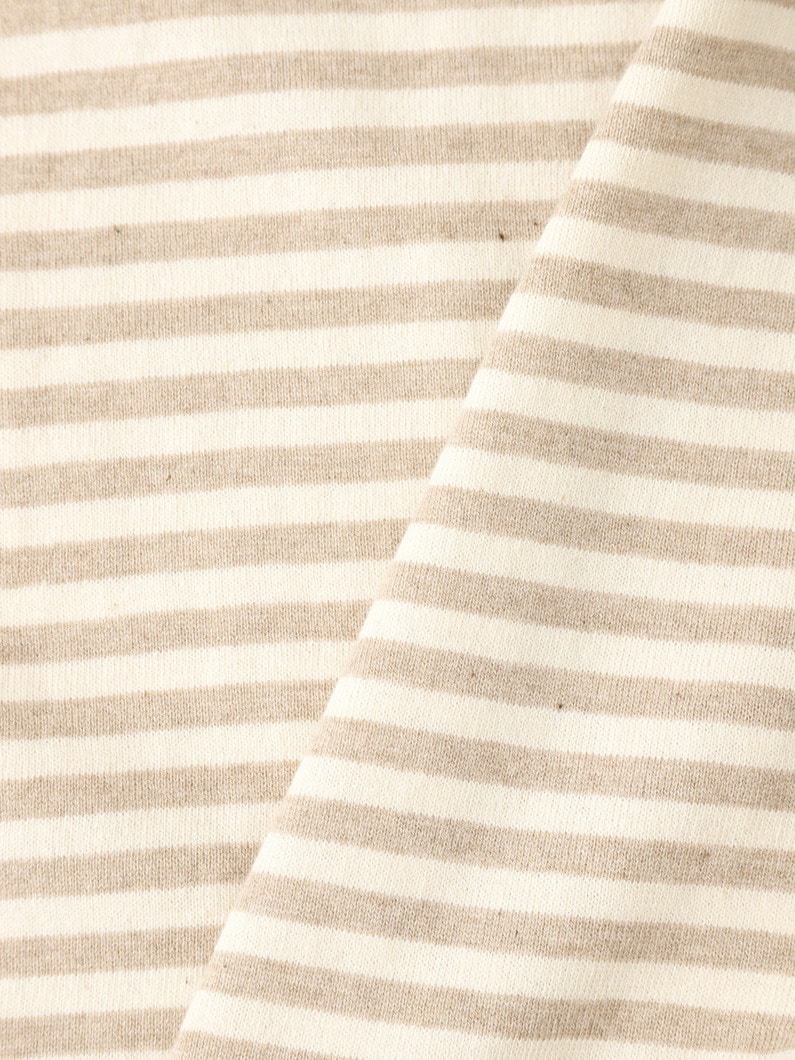 Undyed Striped Tee 詳細画像 gray 3