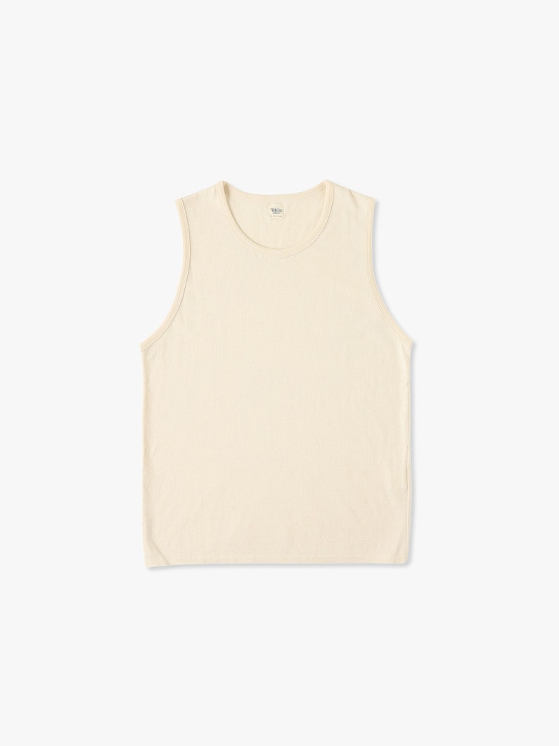 Undyed Tank Top 詳細画像 ivory 1