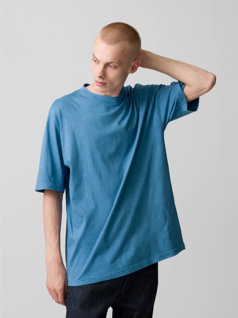 Plant Dyed Tee 詳細画像 blue 1