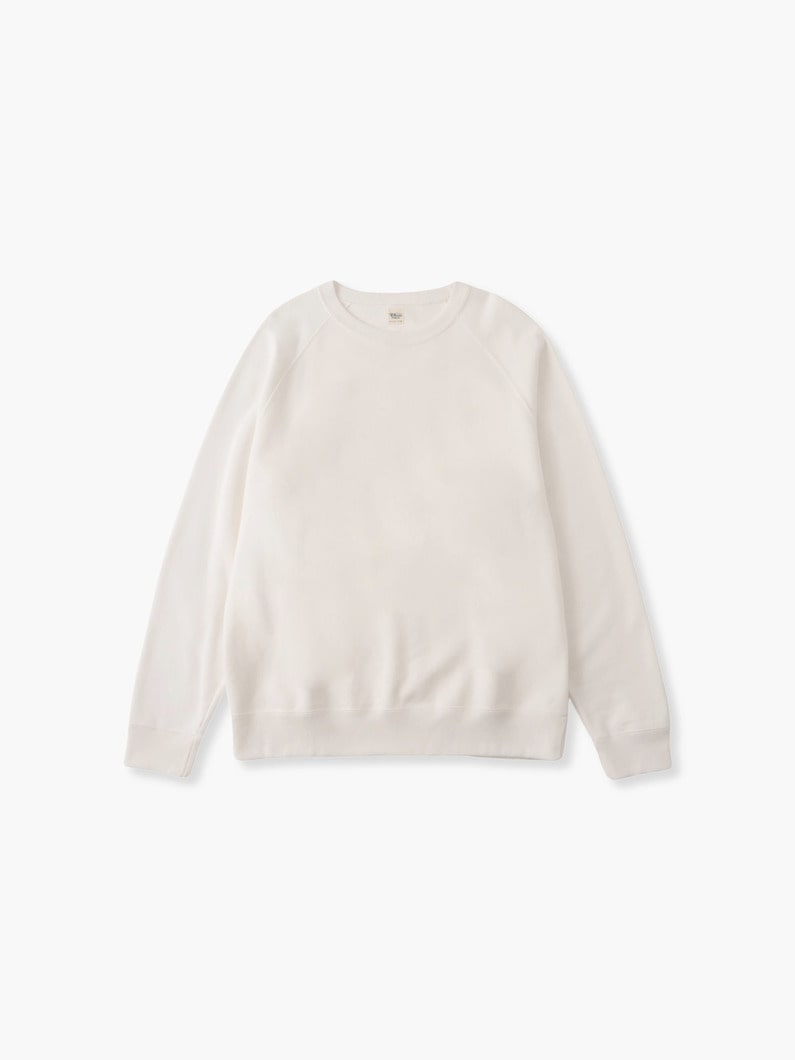 Bamboo Cotton French Terry Sweat Pullover 詳細画像 off white 2