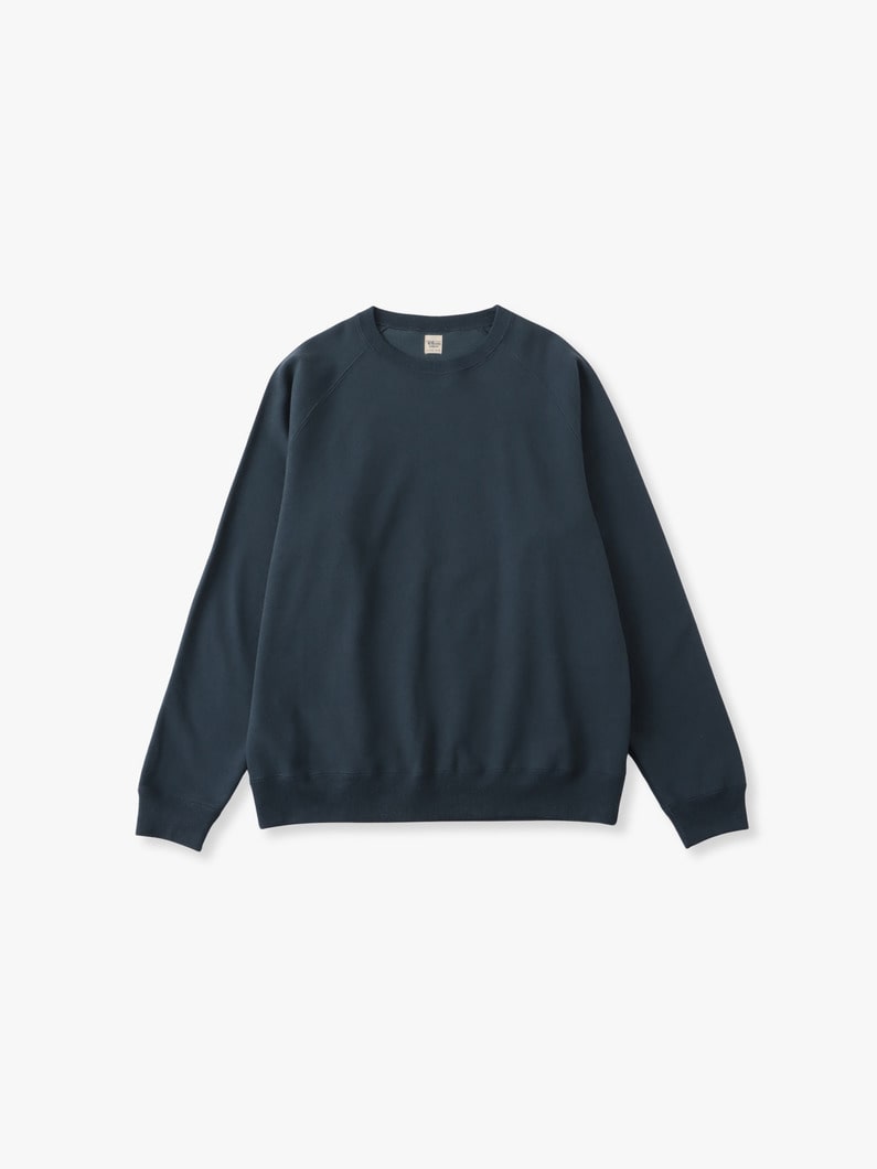 Bamboo Cotton French Terry Sweat Pullover 詳細画像 navy