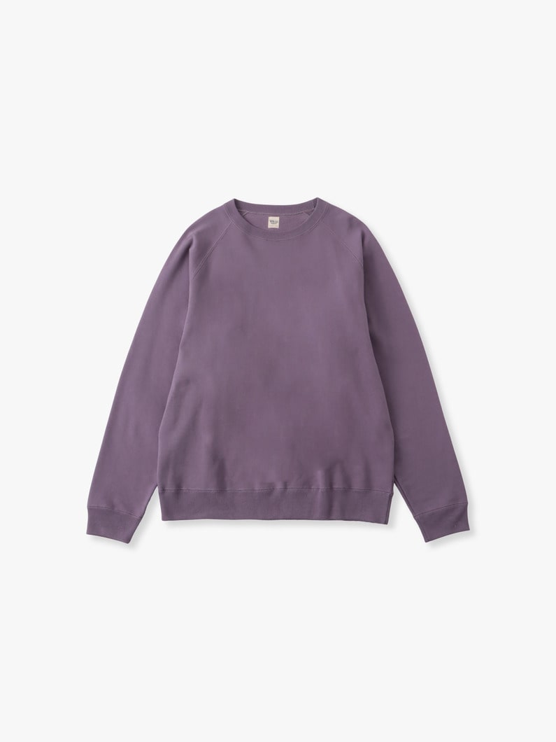 Bamboo Cotton French Terry Sweat Pullover 詳細画像 purple