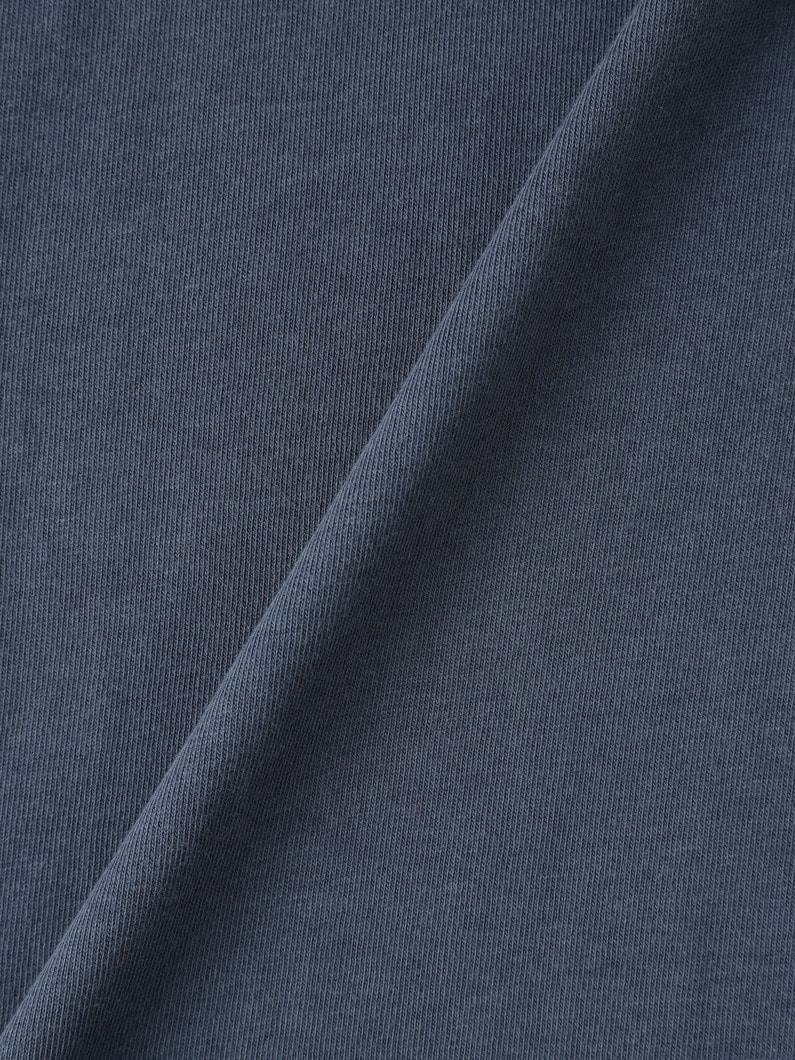 Bamboo Cotton Plain Stitch Long Sleeve Tee 詳細画像 navy 3