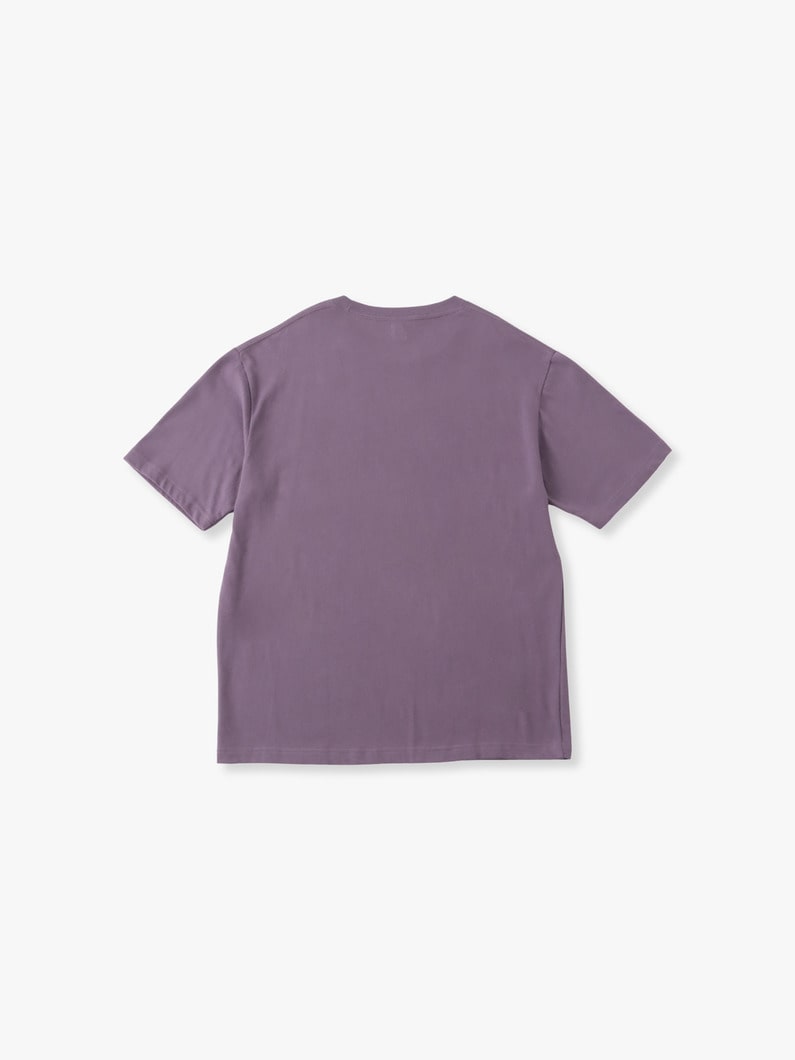 Bamboo Cotton Plain Stitch Tee 詳細画像 top gray 1