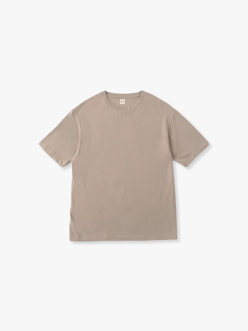 Bamboo Cotton Plain Stitch Tee 詳細画像 beige