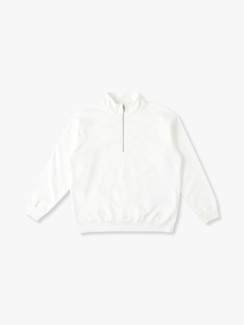 Nontwisted Yarn Zip Pullover 詳細画像 off white 3