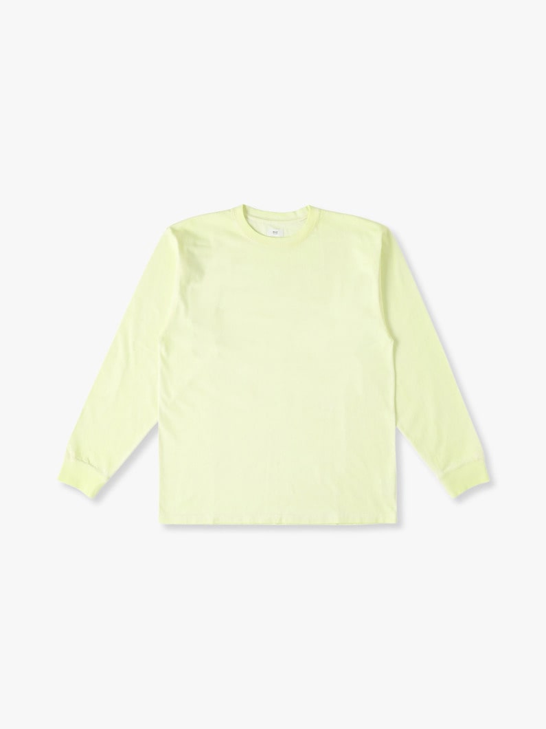 Crystal Dye Long Sleeve Tee 詳細画像 light green 2