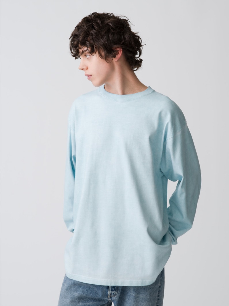 Crystal Dye Long Sleeve Tee 詳細画像 blue 1