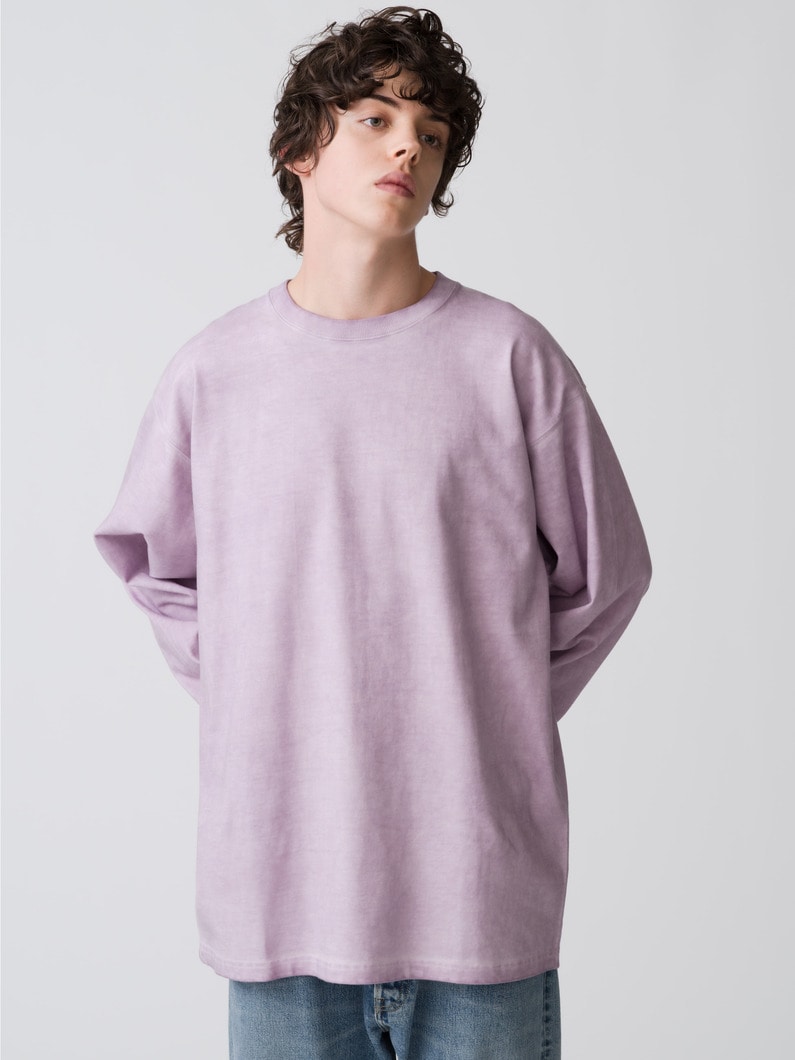 Crystal Dye Long Sleeve Tee 詳細画像 purple