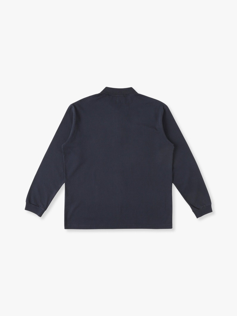 Soft Twist Yarn Polo Shirt 詳細画像 navy 1