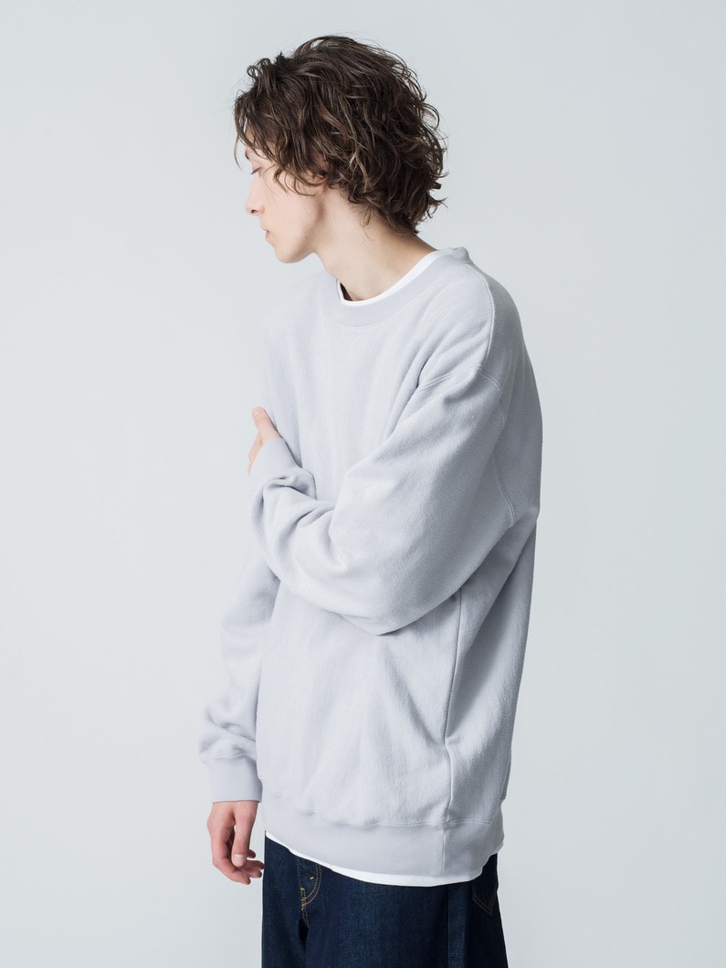 Organic Cotton Washed Sweat Pullover【スウェット】 詳細画像 light gray 2