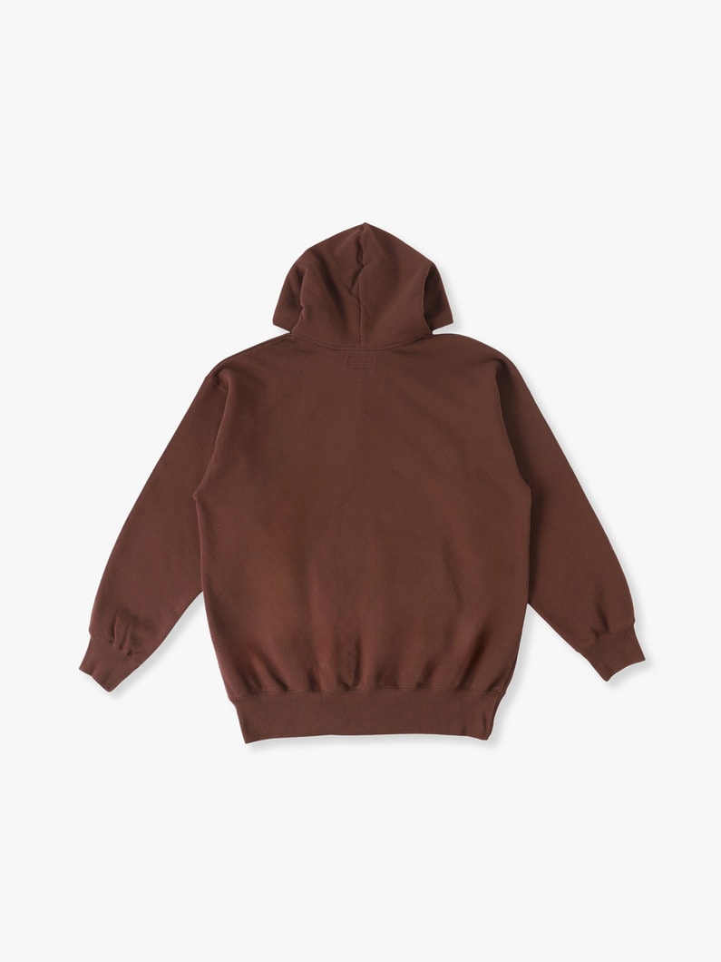 Lettered Sweat Hoodie 詳細画像 brown 1