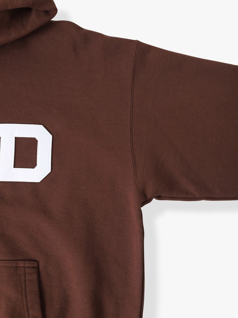 Lettered Sweat Hoodie 詳細画像 brown 2