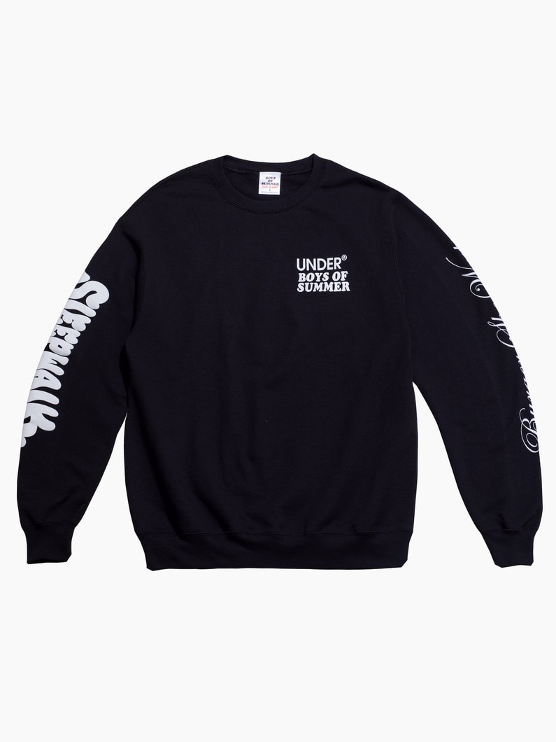 Graphic Sweat Pullover 詳細画像 black