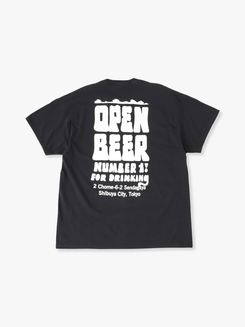 Open Beer Tee【ティーシャツ】 詳細画像 black 1