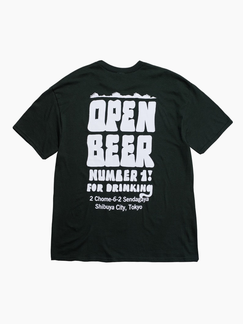 Open Beer Tee 詳細画像 green 2