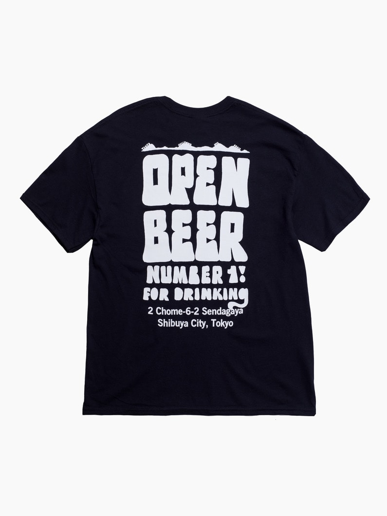 Open Beer Tee 詳細画像 black 2