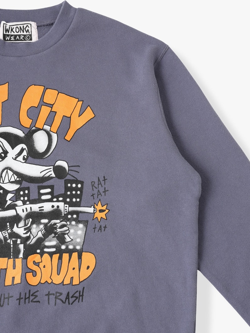 Rat City Sweat Pullover 詳細画像 gray 2