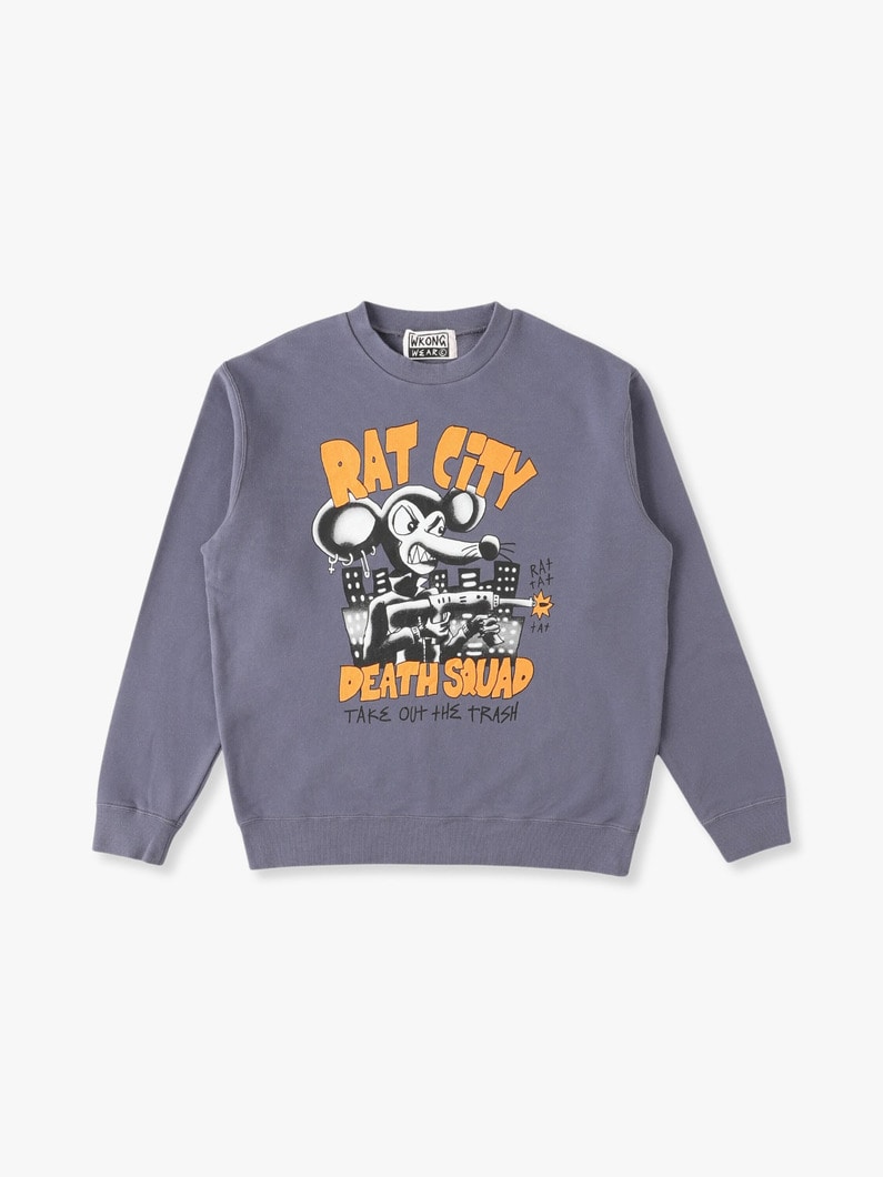 Rat City Sweat Pullover 詳細画像 gray 2