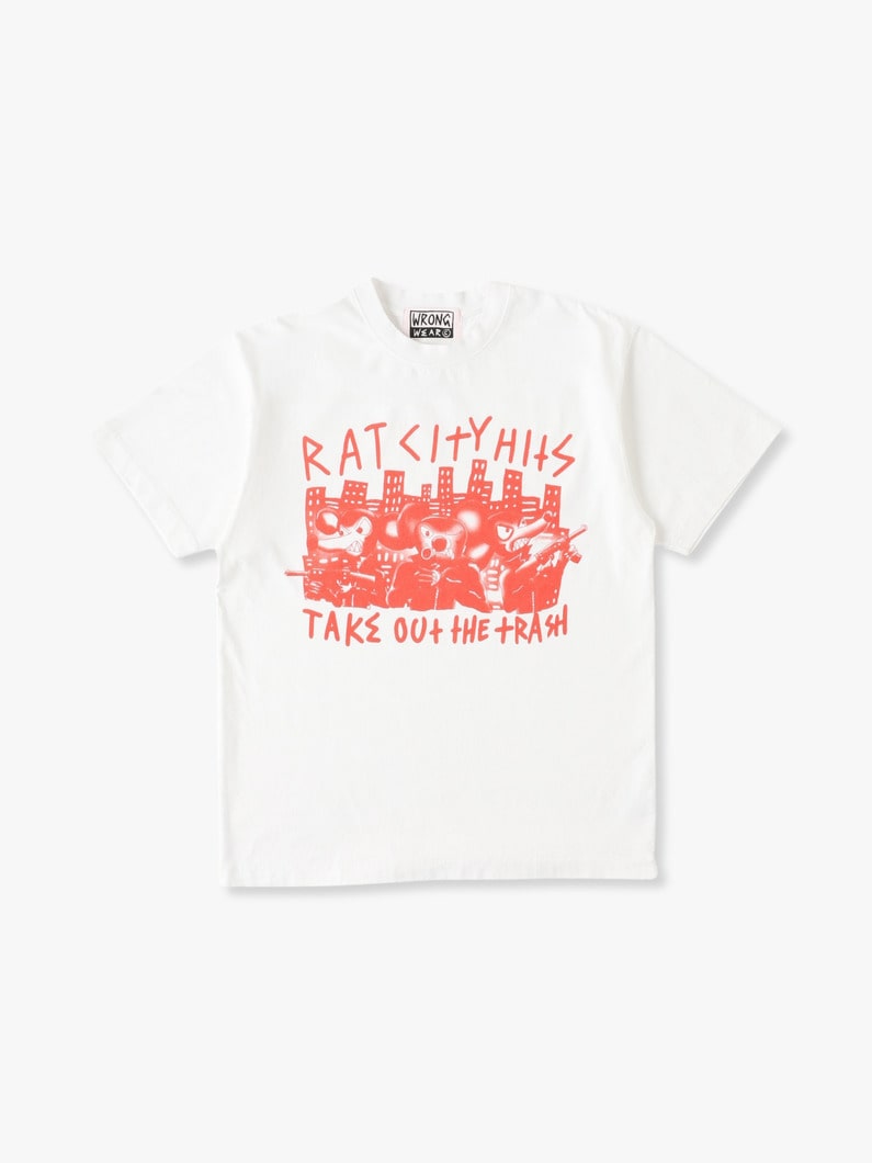 Rat City Tee 詳細画像 white 2