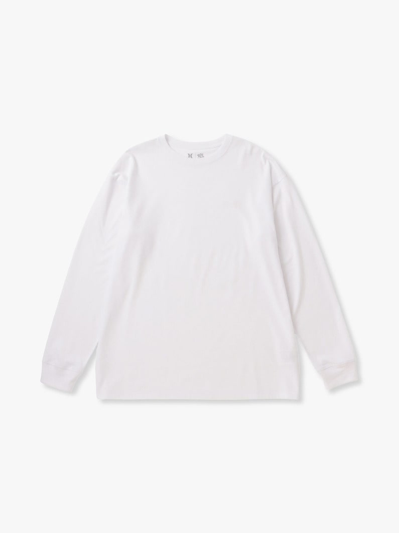 Logo Long Sleeve Tee 詳細画像 white 2