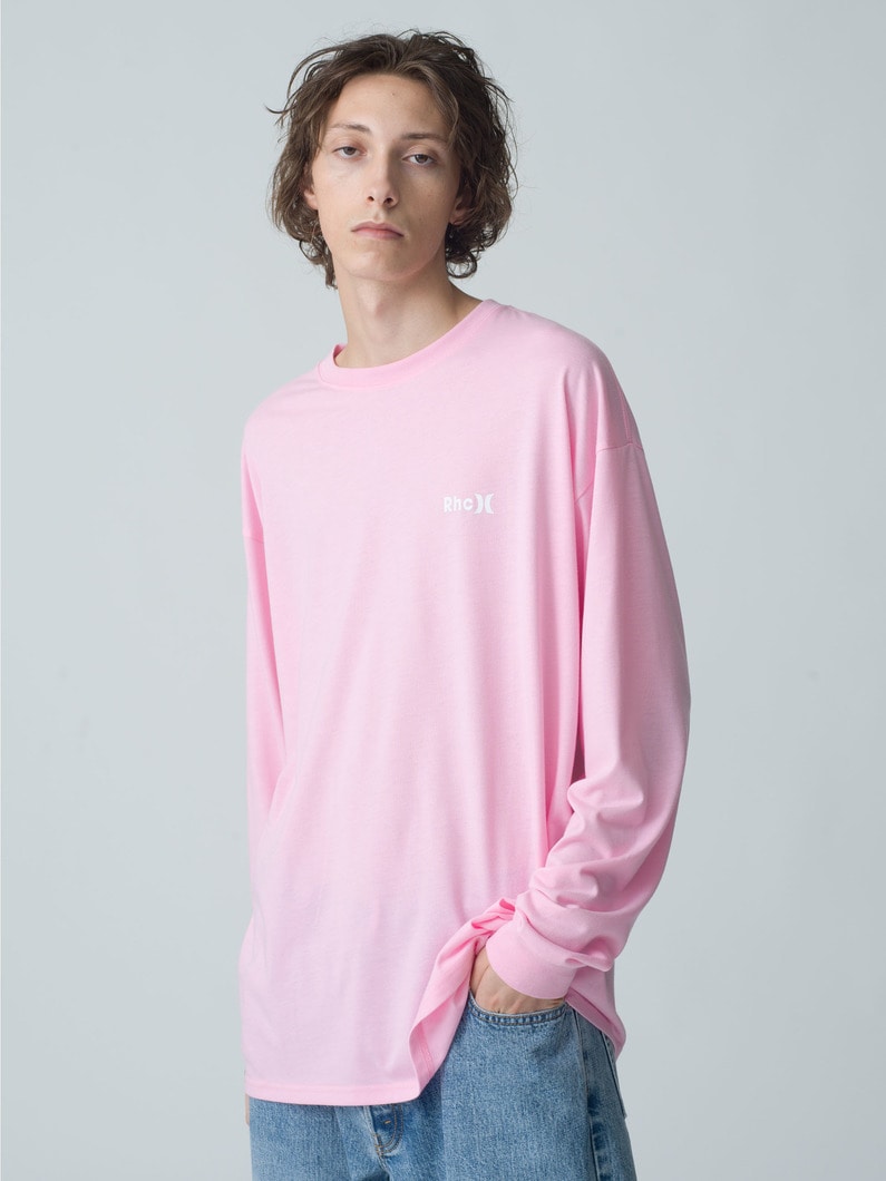 Logo Long Sleeve Tee 詳細画像 pink