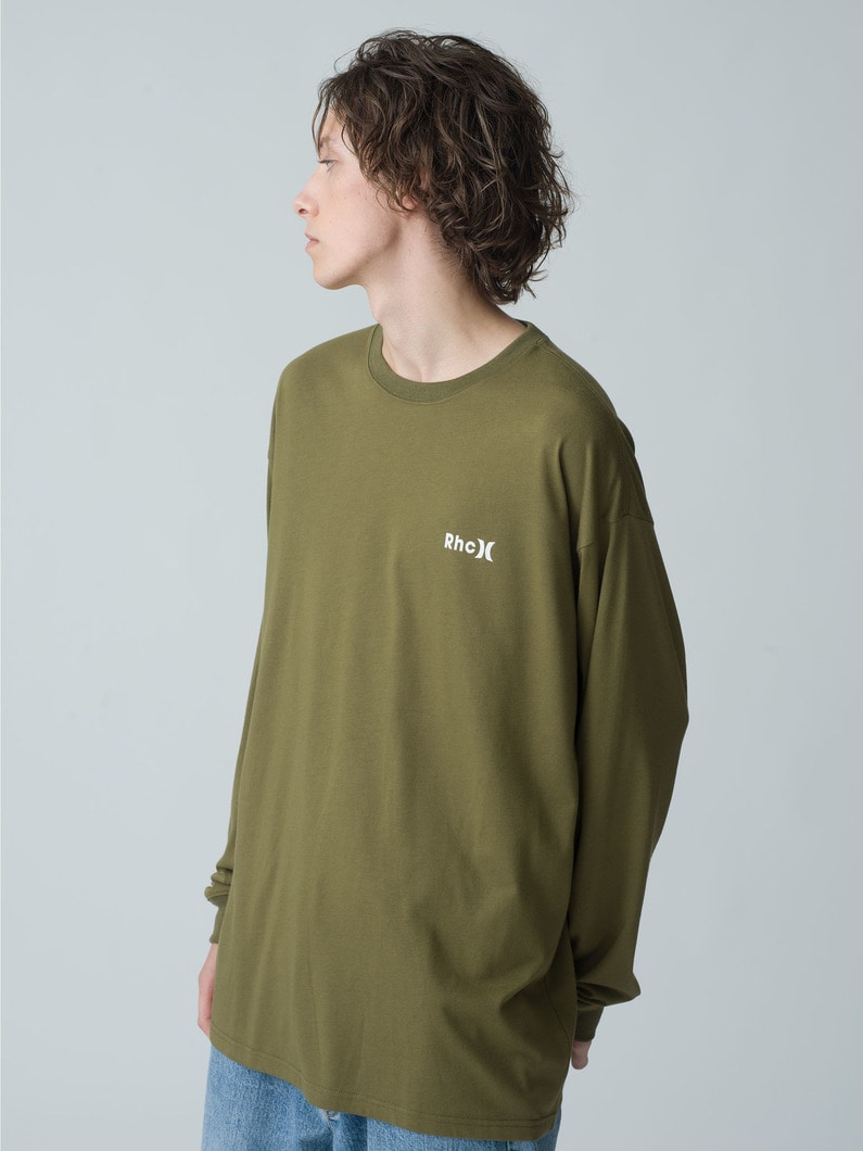 Logo Long Sleeve Tee 詳細画像 olive