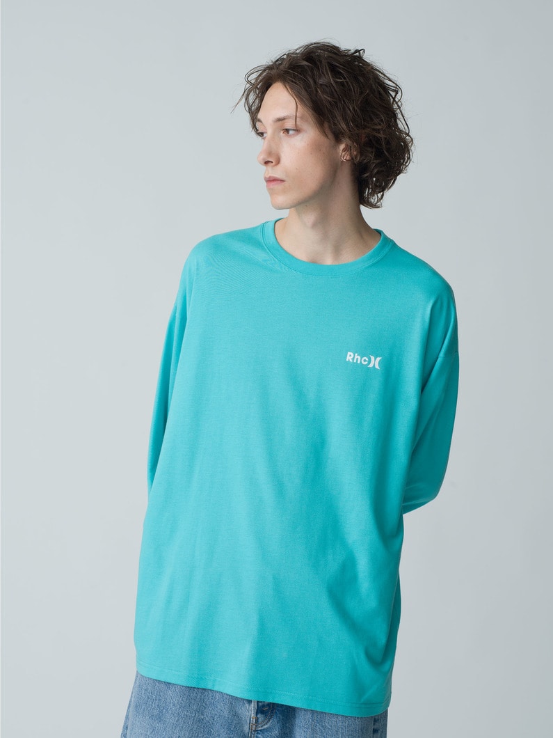 Logo Long Sleeve Tee 詳細画像 turquoise